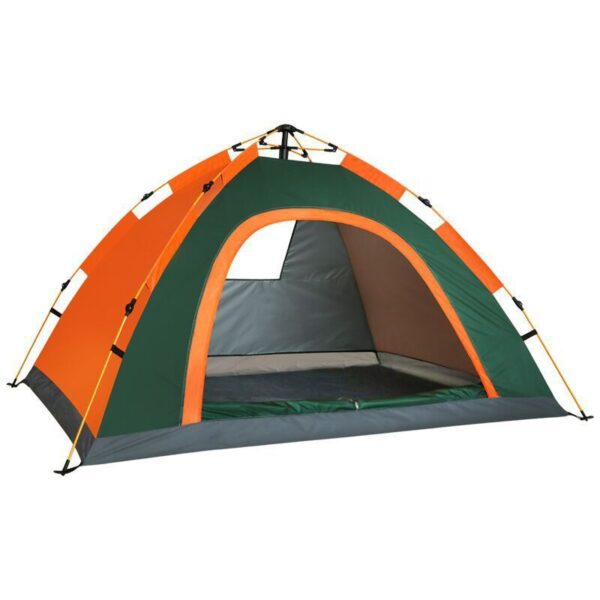 Double Camping Beach Tent Outdoor Thickened Sun Block Rain-proof One Window Automatic Tent - Image 7