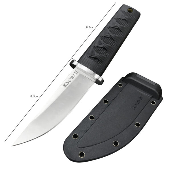 Wild Portable Self-defense Camping Survival Mini High Hardness One Keel Small Straight Knife - Image 4