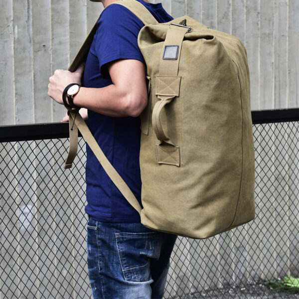 Outdoor Climbing Backpacks Unisex Travel Canvas Sports Shoulder Bags Large Capacity Outdoor Hiking Backpack Camping Bags - Image 5