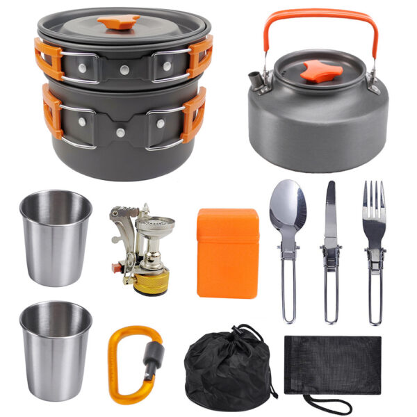 Camping Portable Outdoor Cooker Kettle New - Image 3