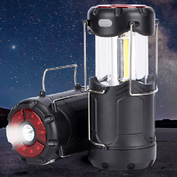 Outdoor Dual Power Supply Camping Lamp Tent Light