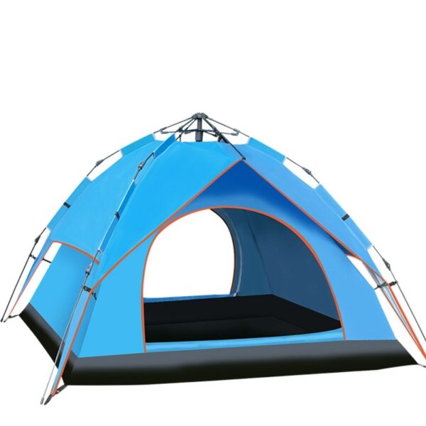 Double-layer Camping 3-4 People Oxford Cloth Camping Tent - Image 6