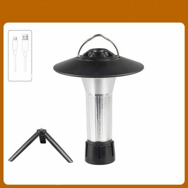 Outdoor Retro Multifunctional Camping LED Tent Light - Image 4