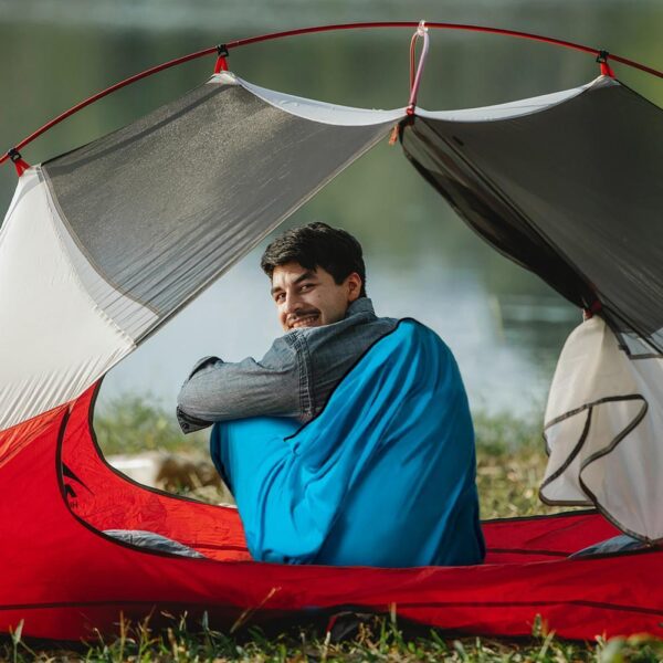 Elastic Sleeping Bag Liner Camping High Elastic Bed Sheet Portable - Image 5