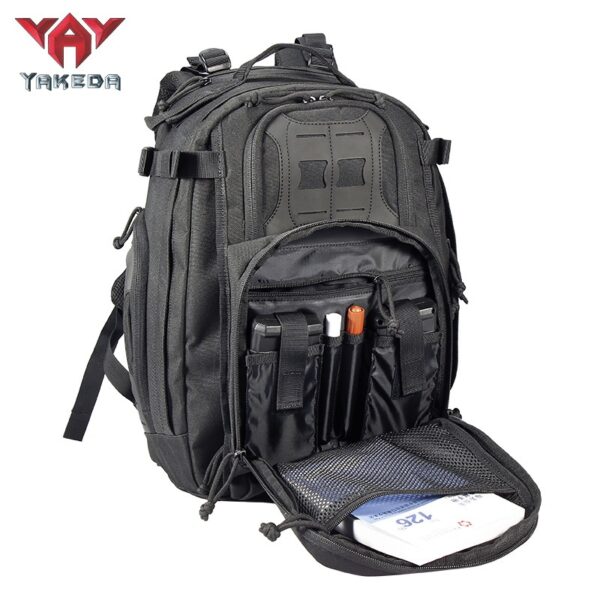 Outdoor Travel Mountain Climbing And Camping 45L Camouflage Tactical Backpack - Image 3