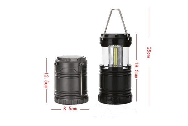 Battery COB outdoor camping tent light Emergency lighting horse light portable home - Image 2