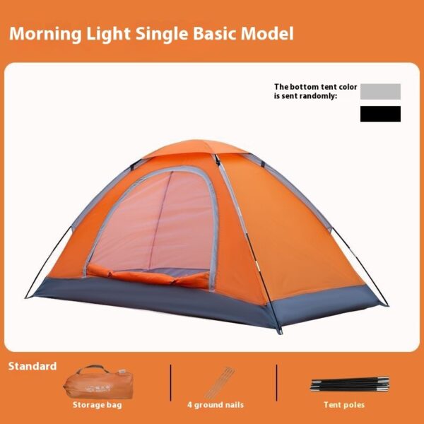 Outdoor Manual Tent Outdoor Camping Single Person Portable Simple Sun Protection Anti Mosquito Park Indoor Beach - Image 7