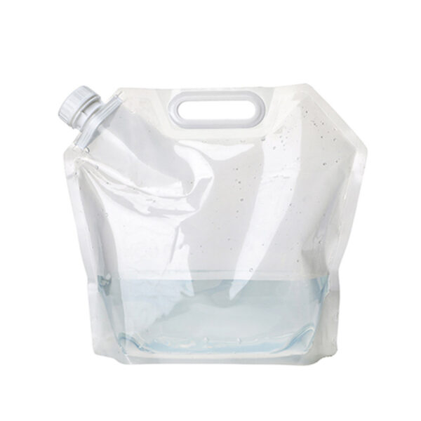 Folding Water Bag Spot Large-capacity Portable Water Storage Bag Plastic Bucket Camping Equipment - Image 5