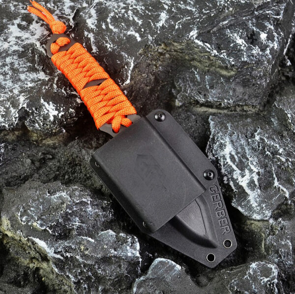 Outdoor Camping Rope Portable Straight Knife Survival Multi-function Knife - Image 4