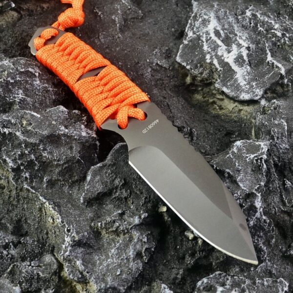 Outdoor Camping Rope Portable Straight Knife Survival Multi-function Knife - Image 3