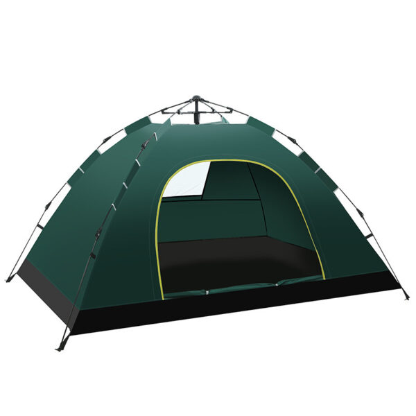 Double Camping Beach Tent Outdoor Thickened Sun Block Rain-proof One Window Automatic Tent - Image 8