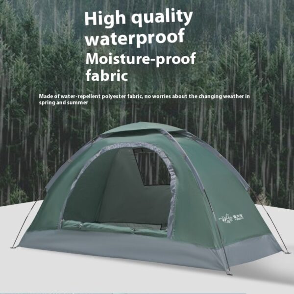 Outdoor Manual Tent Outdoor Camping Single Person Portable Simple Sun Protection Anti Mosquito Park Indoor Beach - Image 5