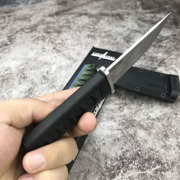 Wild Portable Self-defense Camping Survival Mini High Hardness One Keel Small Straight Knife - Image 2