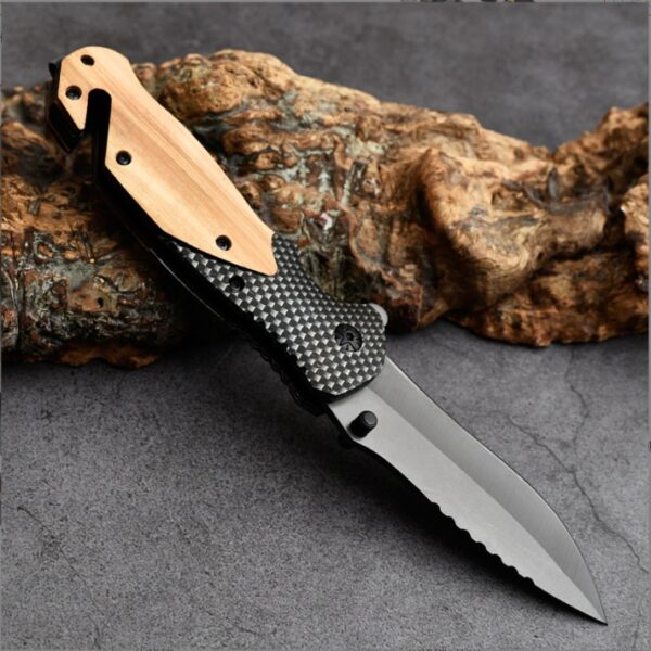 Outdoor Moonlight Folding High Hardness Sharp Camping Multi-function Knife