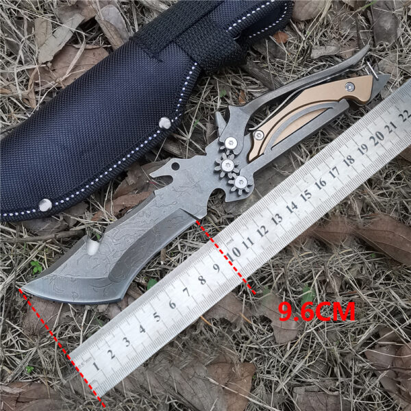 Mechanical Tools Knife Vehicle Camping Meat Cutting Straight Knife - Image 2