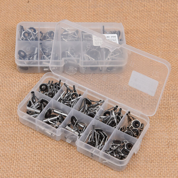 Boxed Sea Fishing Rod Rod Slightly Guide Ring Set 80pcs Fishing Gear Accessories - Image 2