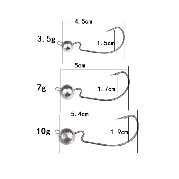 Lead Head Crank Fishing Hook - Image 5