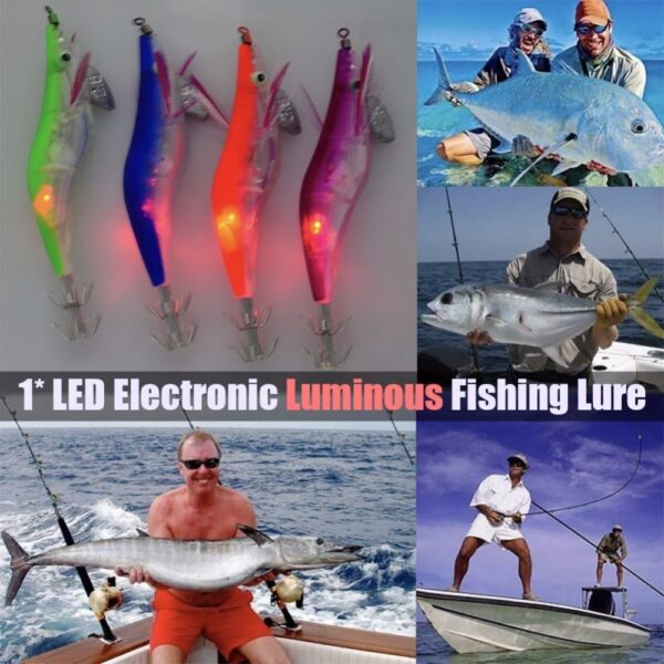 Fishing Gear, Bait, Fishing Rod, Fishing Line, Sea Rod, Bionic Bait, Electronic Shrimp Mino, Fake Shrimp Hard Bait Box - Image 3