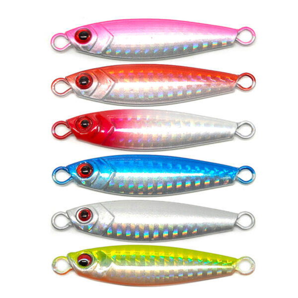 Cut Iron Plate Lead Fish Multicolor Sea Fishing Lure 7-30g Boat Fishing - Image 9