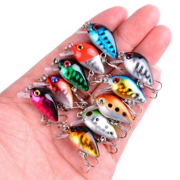 Fishing Lure Set Fishing Hard Bait Mini Minnow Floating Swin - Image 7