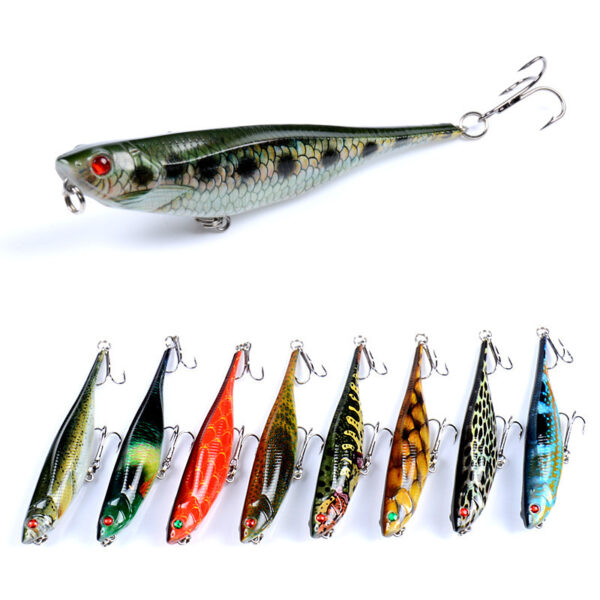 Luya Bait Painted Plastic Fishing Bait - Image 4