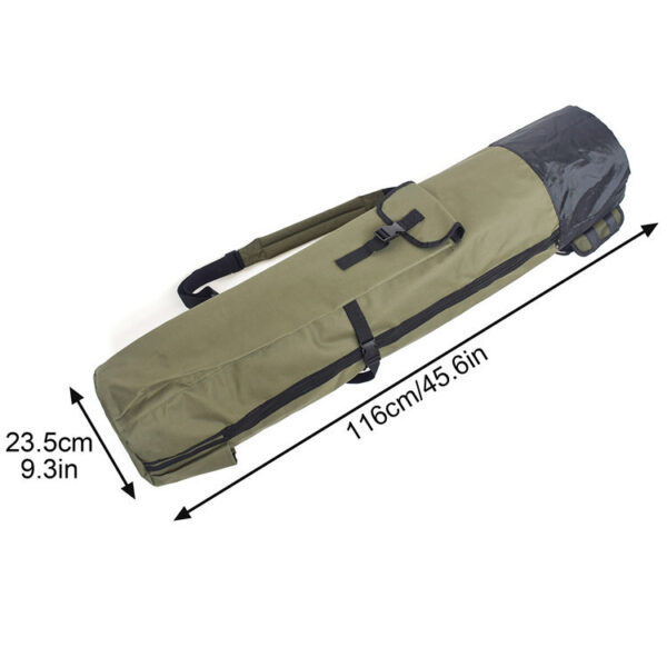 Fishing Rod Fishing Gear Cylindrical Fishing Bag - Image 4