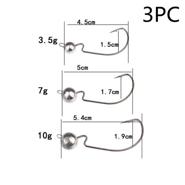 Lead Head Crank Fishing Hook - Image 8