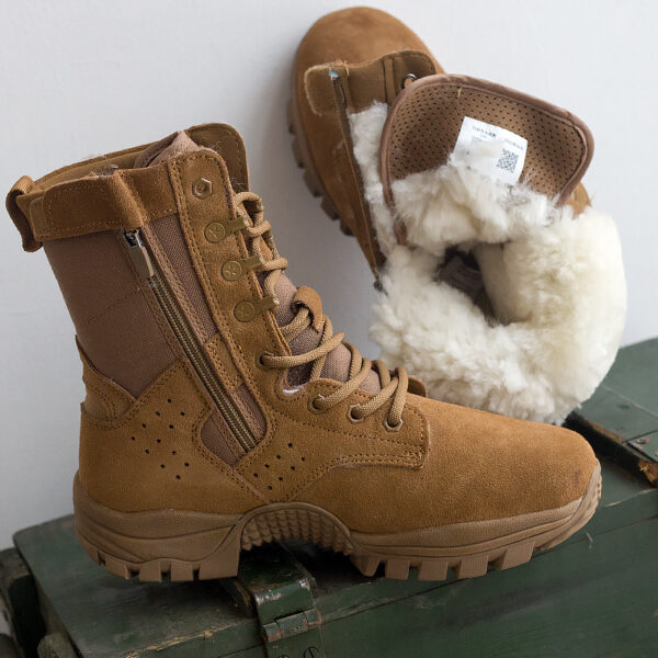 Brown Outdoor Snow Boots Cold Weather Boots - Image 5