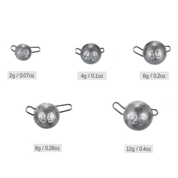 Fishing Lead Pendant Circular Fishing Gear Accessories - Image 2